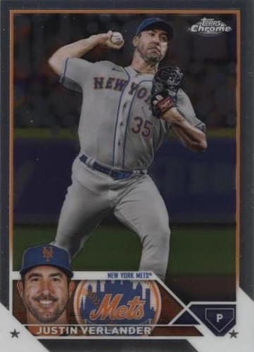 2023 Topps Chrome - Justin Verlander #126
