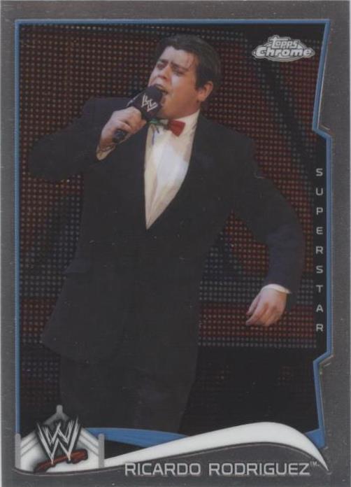 2014 Topps Chrome WWE - Ricardo Rodriguez #84