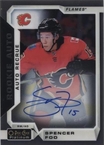 2018-19 O-Pee-Chee Platinum - Spencer Foo #R-SF