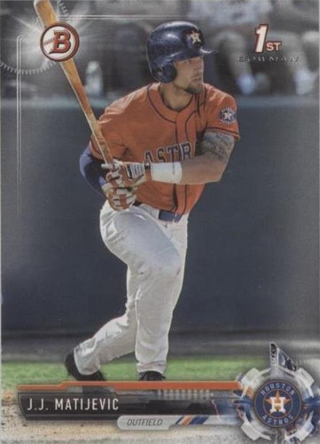 2017 Bowman Draft - J.J. Matijevic #BD-109