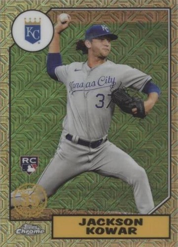 2022 Topps Series 1 - Jackson Kowar #T87C-96