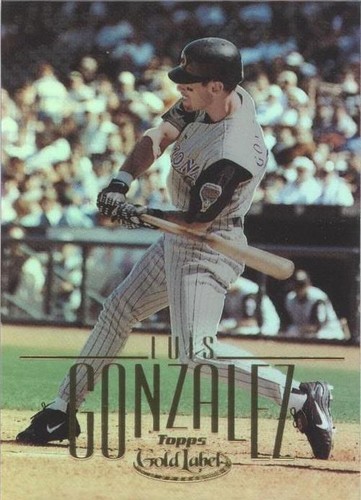 2002 Topps Gold Label - Luis Gonzalez #3
