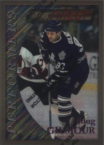 1995-96 Topps Finest - Doug Gilmour #55