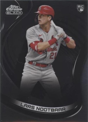 LARS NOOTBAAR 2022 Topps Chrome Ben Baller Baseball Card RC LARS NOOTBAAR 2022 Topps Chrome Ben Baller Baseball Card RC