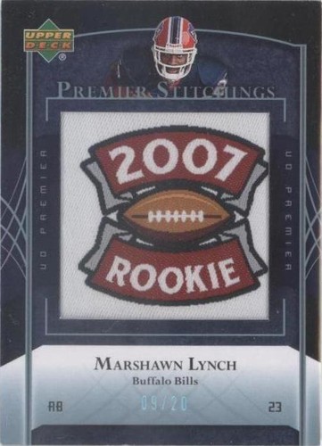 2007 UD Premier Marshawn Lynch #PS-17