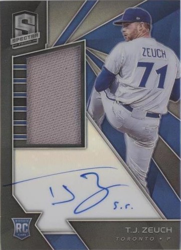 2020 Panini Chronicles - T.J. Zeuch #160