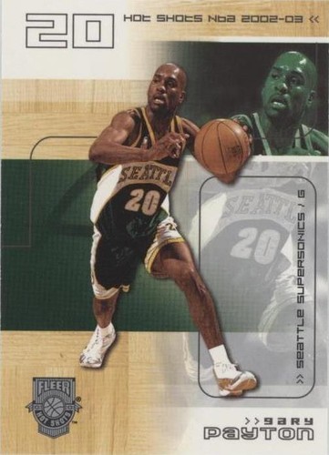 2002-03 Fleer Hot Shots - Gary Payton #70