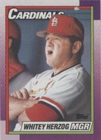 1990 O-Pee-Chee - Whitey Herzog #261