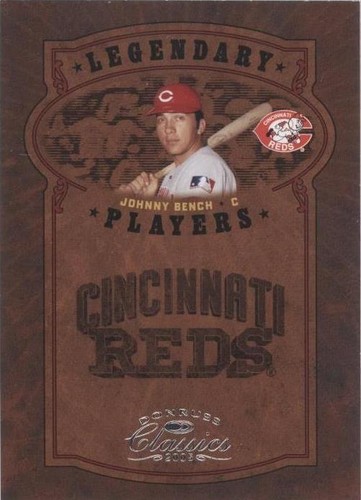 Johnny&#39;s - RE 1983 DONRUSS #22 JOHNNY BENCH REDS MINT E015337 | eBay