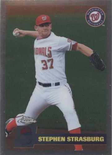 2011 Topps Chrome - Stephen Strasburg #VC38