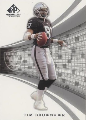 2004 SP Game Used Edition Tim Brown #70