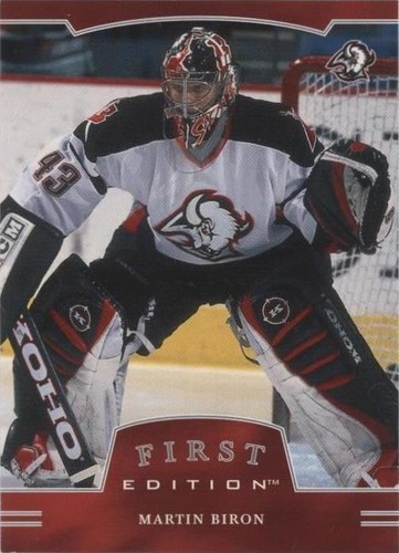 2002-03 In the Game Be A Player First Edition - Martin Biron #036