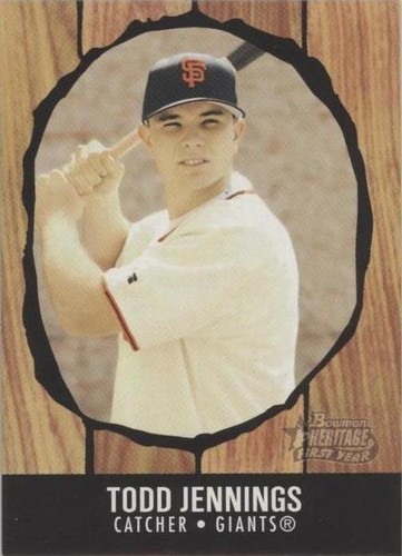 2003 Bowman Heritage - Todd Jennings #275