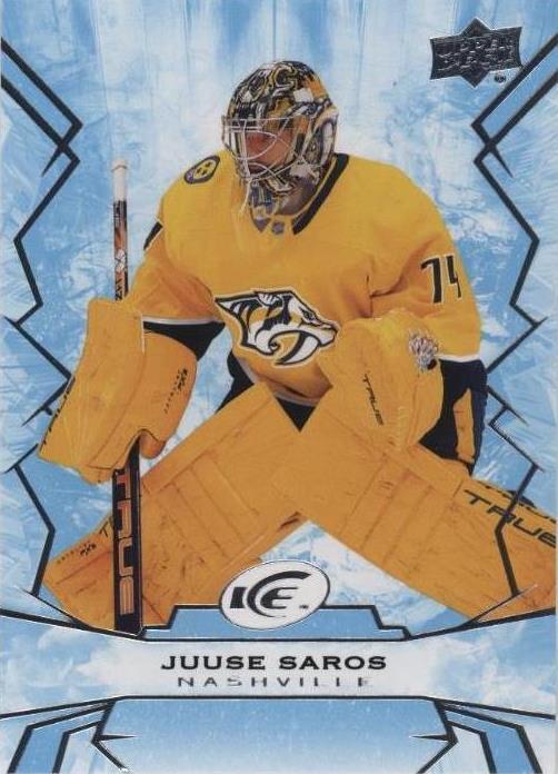 2022-23 Upper Deck Ice - Juuse Saros #100