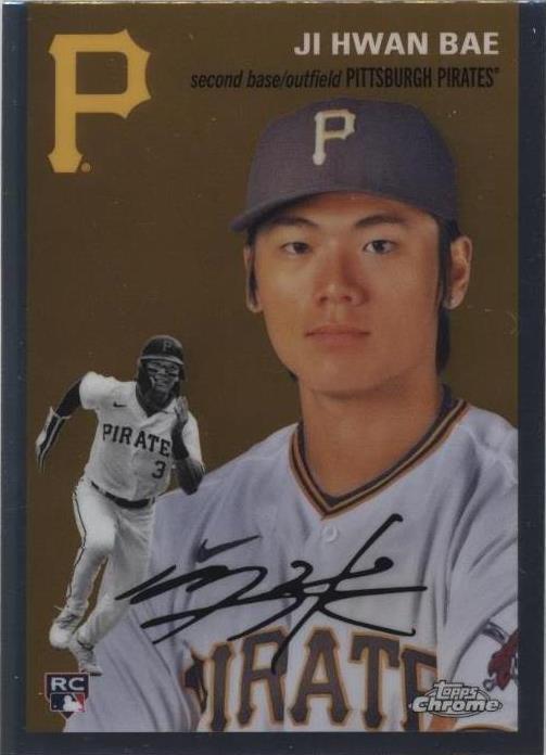 2023 Topps Chrome Platinum Anniversary - Ji Hwan Bae #166
