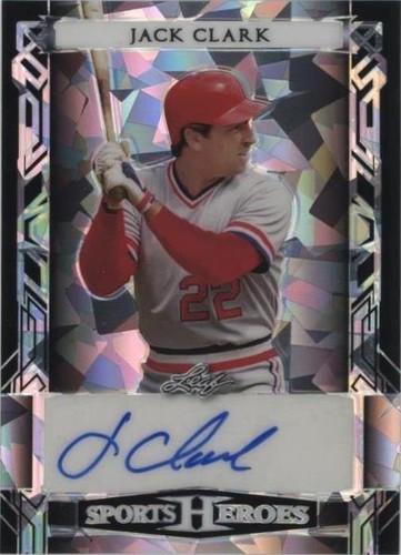 2024 Leaf Metal Sports Heroes - Jack Clark #BA-JC1