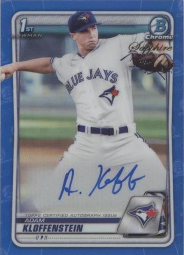 2020 Bowman Chrome Sapphire Edition - Adam Kloffenstein #BSPA-AK