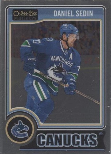 2014-15 O-Pee-Chee Platinum - Daniel Sedin #55