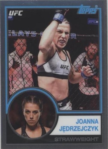 2018 Topps Chrome UFC - Joanna Jedrzejczyk #UFC83-JJ