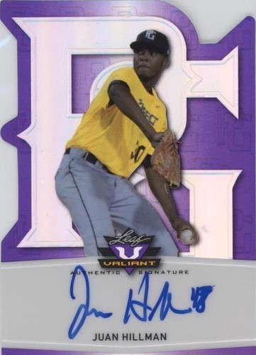 2014 Leaf Valiant - Juan Hillman #PGV-JH1