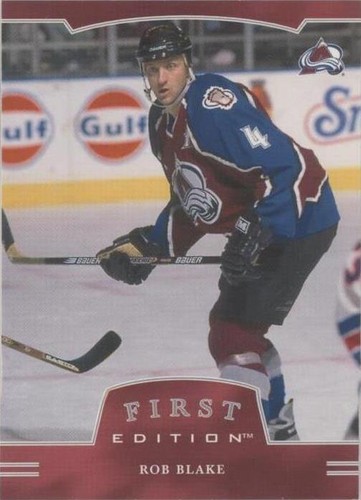 2002-03 In the Game Be A Player First Edition - Rob Blake #157