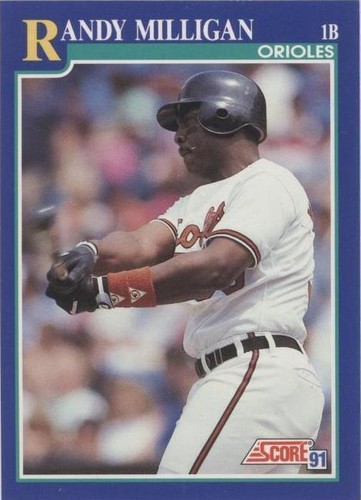 1991 Score - Randy Milligan #86