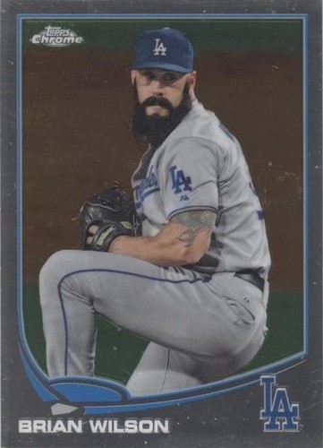 2013 Topps Chrome Update - Brian Wilson #MB-34
