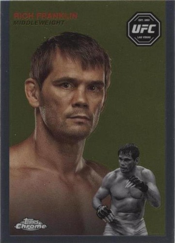 2024 Topps Chrome UFC - Rich Franklin #FFT-17