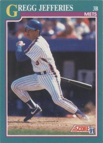 1991 Score - Gregg Jefferies #660