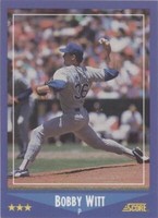 1988 Score - Bobby Witt #149
