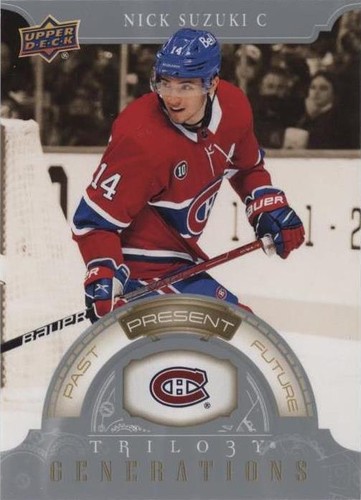 2022-23 Nick Suzuki Base MVP Hockey Upper Deck Montreal