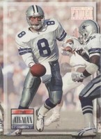 1993 Pro Set Power Troy Aikman #8