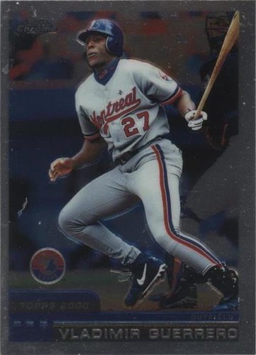 2000 Topps Chrome - Vladimir Guerrero #181