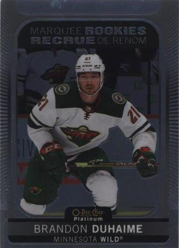 2021-22 O-Pee-Chee Platinum - Brandon Duhaime #293