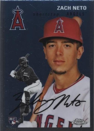2023 Topps Chrome Platinum Anniversary - Zach Neto #102