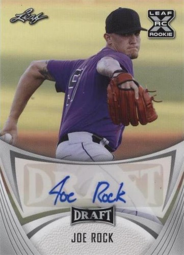 2021 Leaf Draft - Joe Rock #BA-JR4