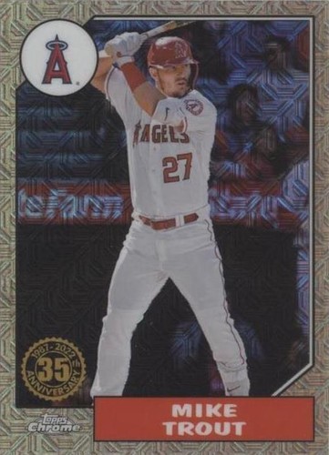 2022 Topps Update Series - Mike Trout #T87C-11