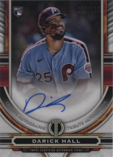 2023 Topps Tribute - Darick Hall #TA-DH