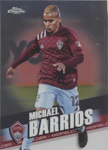 2022 Topps Chrome MLS Michael Barrios #148