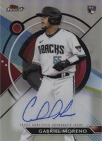 2023 Topps Finest - Gabriel Moreno #FA-GM