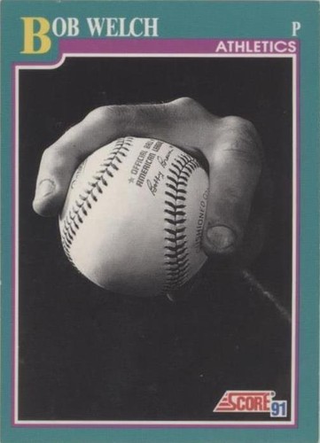 1991 Score - Bob Welch #568