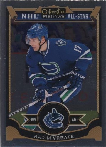 2015-16 O-Pee-Chee Platinum - Radim Vrbata #18