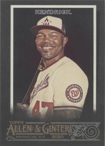 2020 Topps Allen & Ginter's X - Howie Kendrick #233