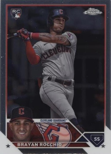 2023 Topps Chrome Update Series - Brayan Rocchio #USC157
