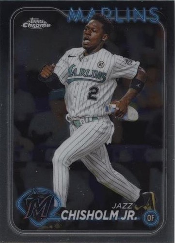 2024 Topps Chrome - Jazz Chisholm #70