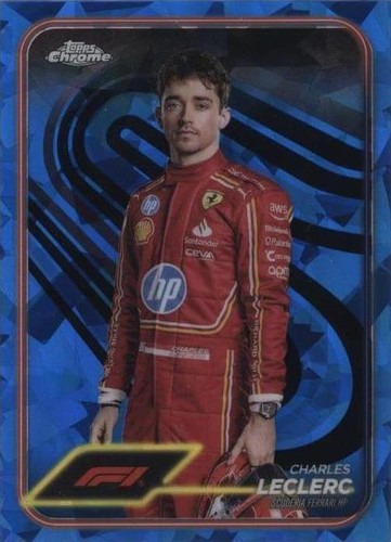 2024 Topps Chrome Sapphire Edition Formula 1 - Charles Leclerc #3