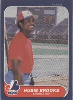 1986 Fleer - Hubie Brooks #244