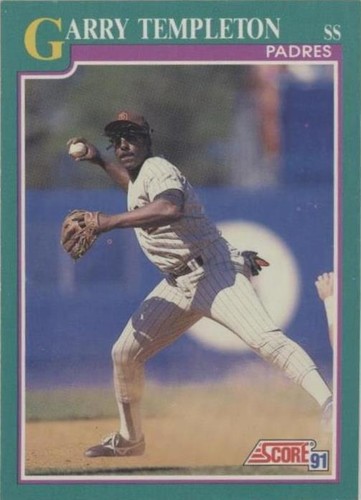 1991 Score - Garry Templeton #117