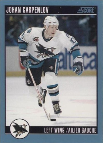 1992-93 Score Canadian - Johan Garpenlov #406