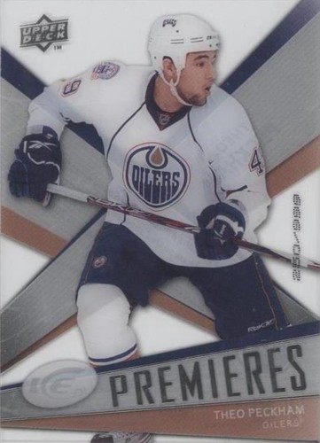 2008-09 Upper Deck Ice - Theo Peckham #137